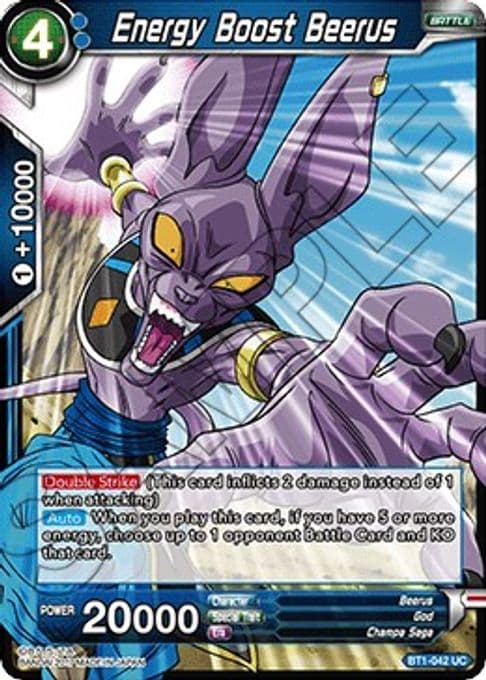 Energy Boost Beerus