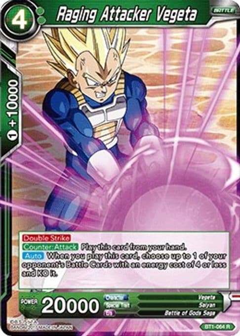 Raging Attacker Vegeta