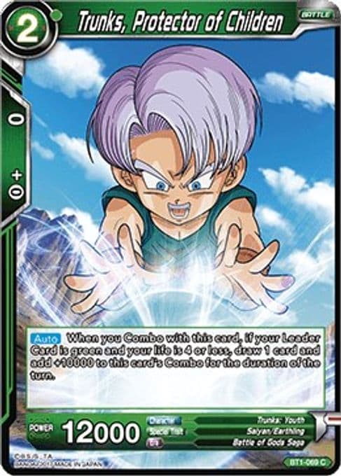 Trunks, Protector of Children