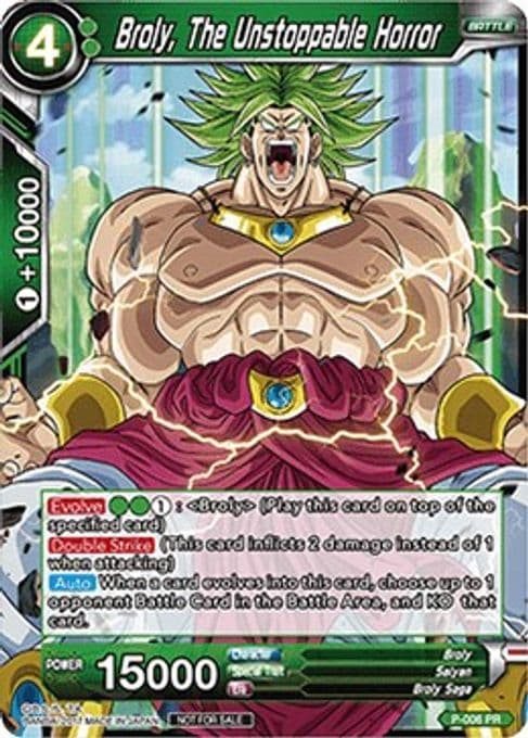 Broly, The Unstoppable Horror (Foil Version)