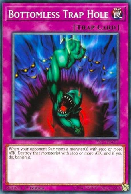 Bottomless Trap Hole