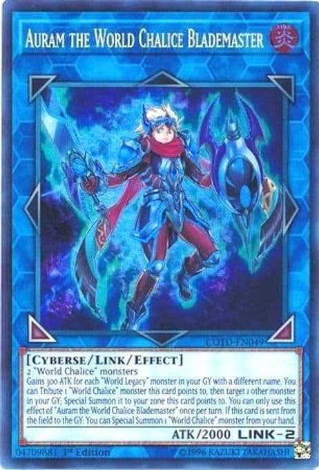 Auram the World Chalice Blademaster