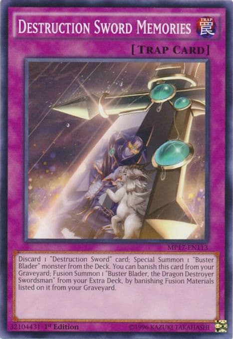 Destruction Sword Memories