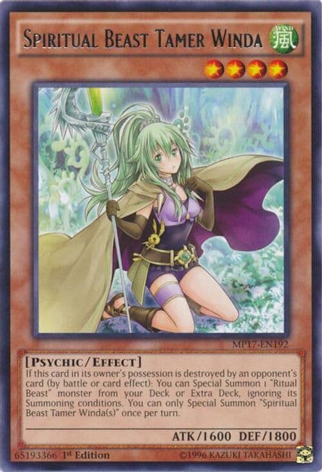 Spiritual Beast Tamer Winda