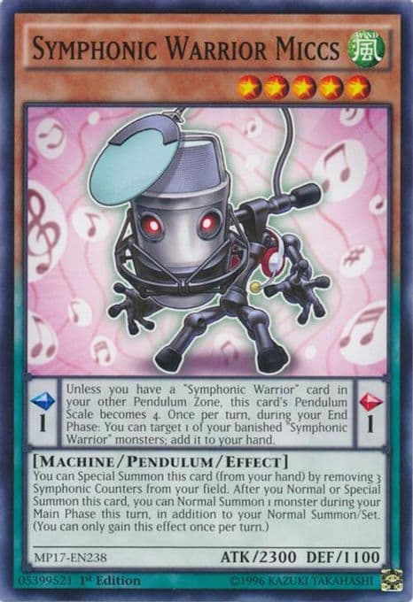 Symphonic Warrior Miccs