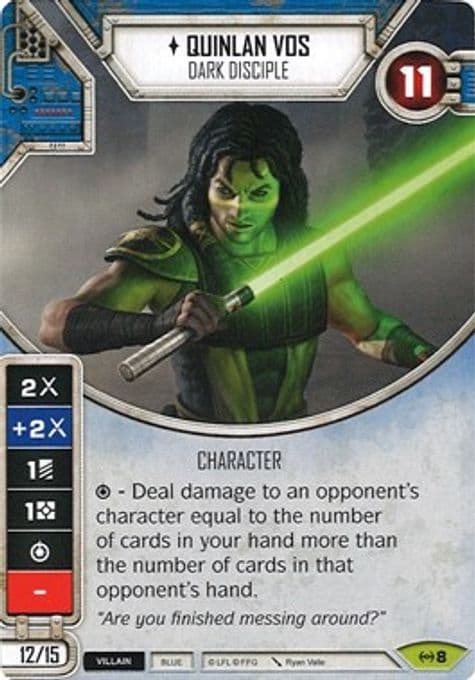 Quinlan Vos - Dark Disciple (Card Only)