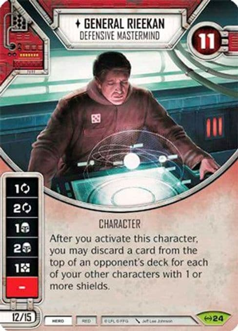 General Rieekan - Defensive Mastermind (Card Only)