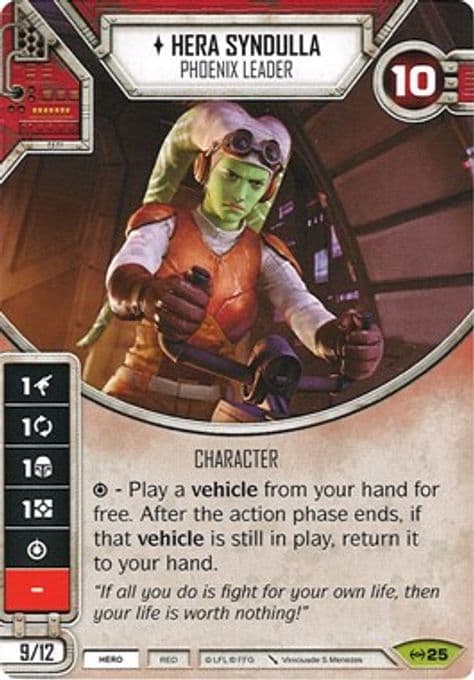 Hera Syndulla - Phoenix Leader (Card Only)