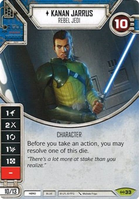 Kanan Jarrus - Rebel Jedi (Card Only)