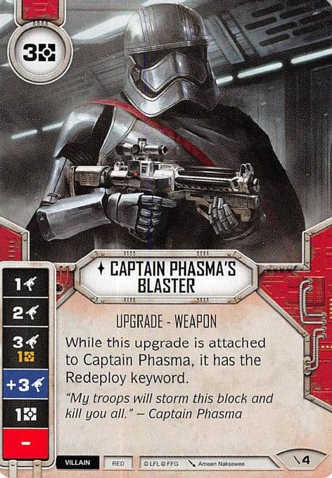 Captain Phasma's Blaster (Card Only)