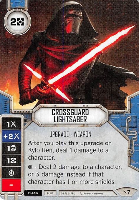 Crossguard Lightsaber (Card Only)