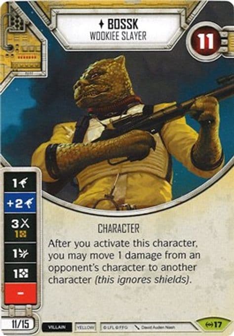 Bossk - Wookiee Slayer (Card Only)