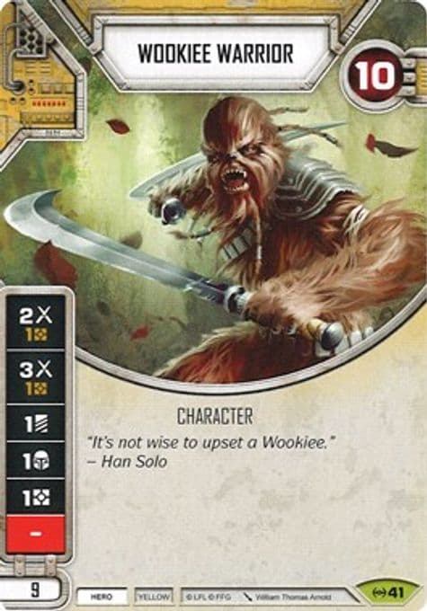 Wookiee Warrior (Card Only)