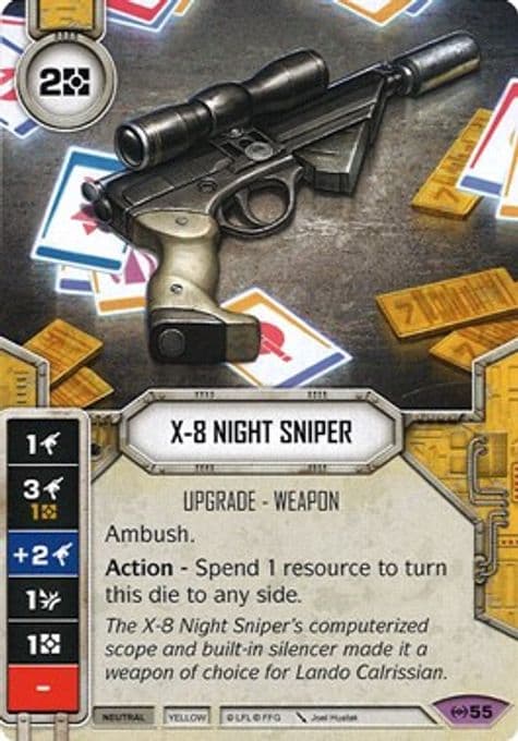 X-8 Night Sniper (Card Only)
