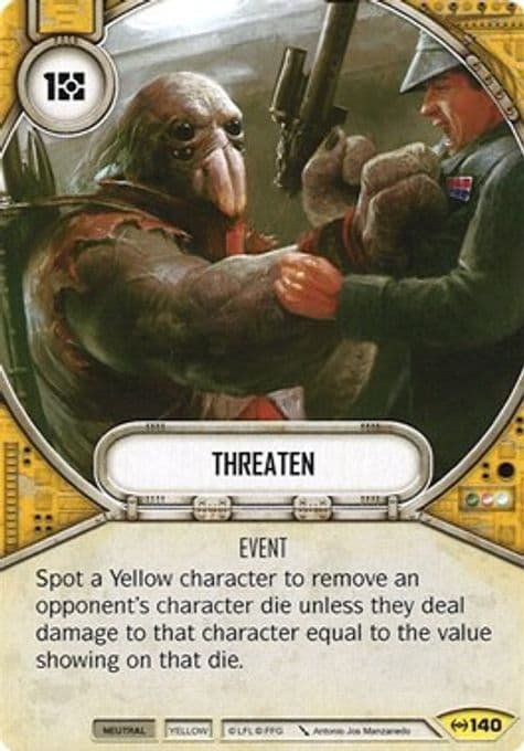 Threaten