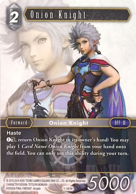 Onion Knight (Alternate Art Promo)