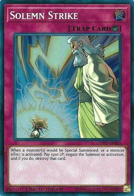 Solemn Strike