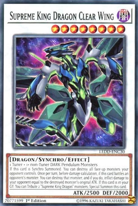 Supreme King Dragon Clear Wing