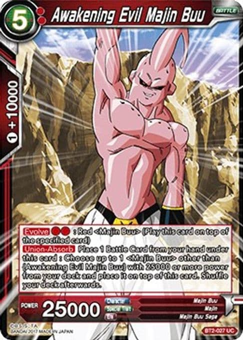 Awakening Evil Majin Buu