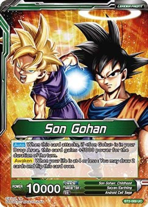 Son Gohan // Father-Son Kamehameha Goku&Gohan