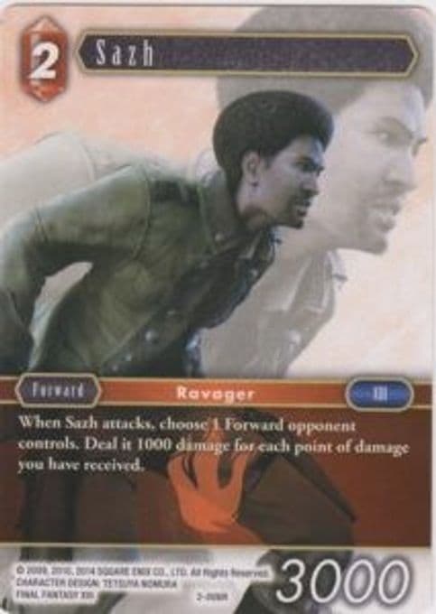 Sazh (Alternate Art Promo)