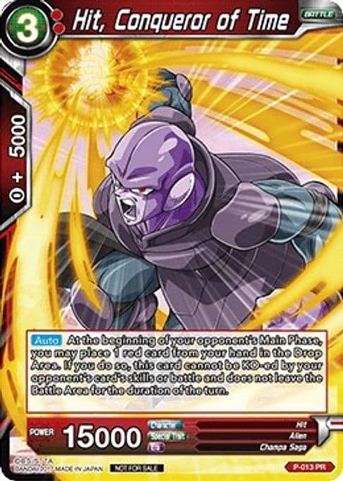 Hit, Conqueror of Time (Non-Foil Version)