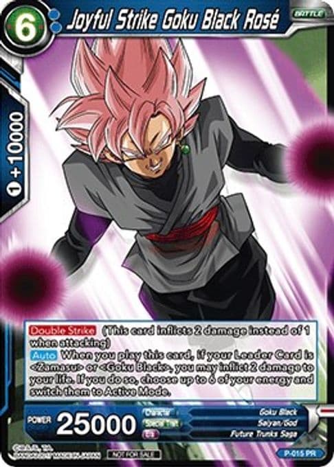 Joyful Strike Goku Black Rose (Foil Version)