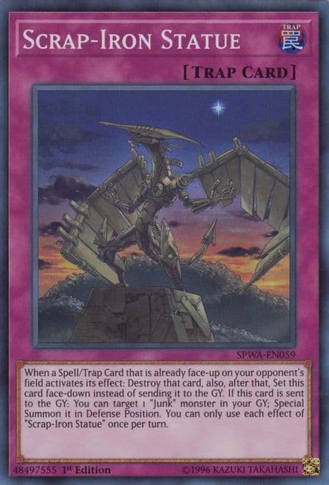 Scrap-Iron Statue