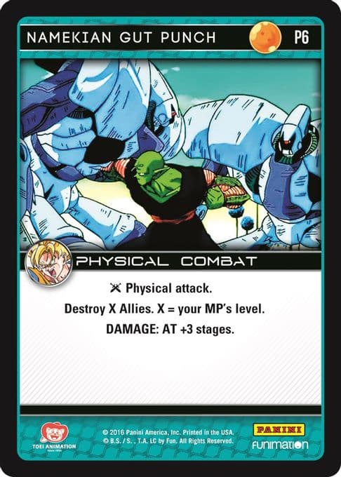 Namekian Gut Punch (Vengeance)