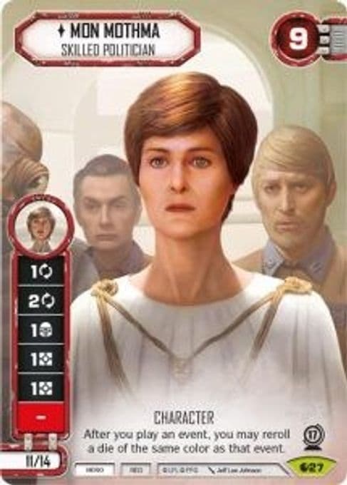 Mon Mothma - Skilled Politician (Alternate Full Art)