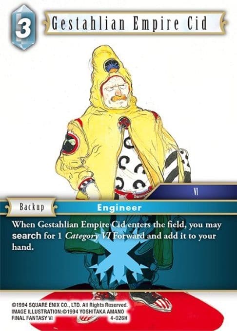 Gestahlian Empire Cid