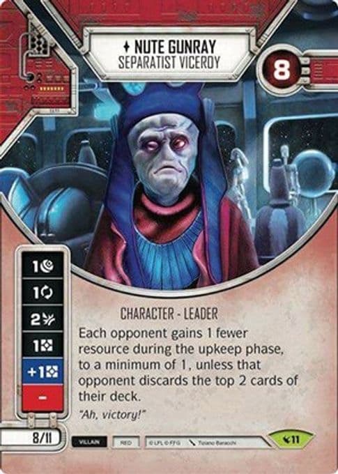 Nute Gunray (Card Only)