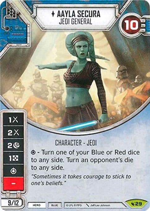 Aayla Secura - Jedi General (Card Only)