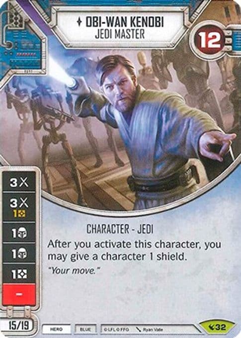 Obi-Wan Kenobi - Jedi Master (Card Only)
