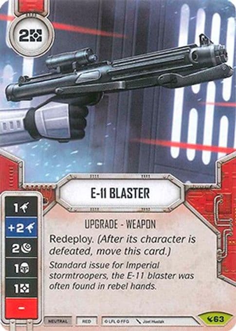 E-11 Blaster (Card Only)