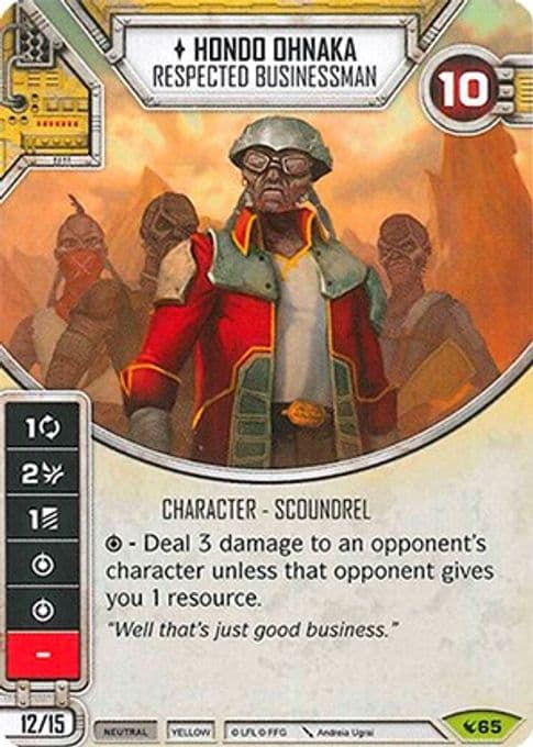 Hondo Ohnaka - Respected Businessman (Card Only)