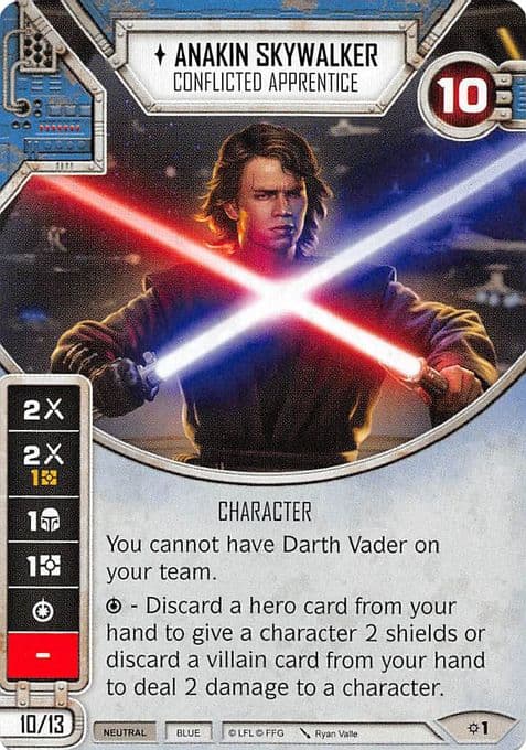 Anakin Skywalker - Conflicted Apprentice (Card Only)