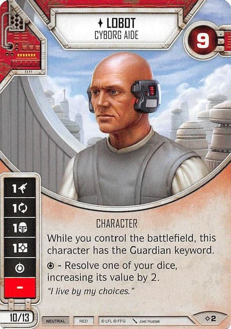 Lobot - Cyborg Aide (Card Only)