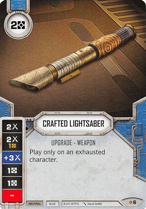 Crafted Lightsaber (Card Only)