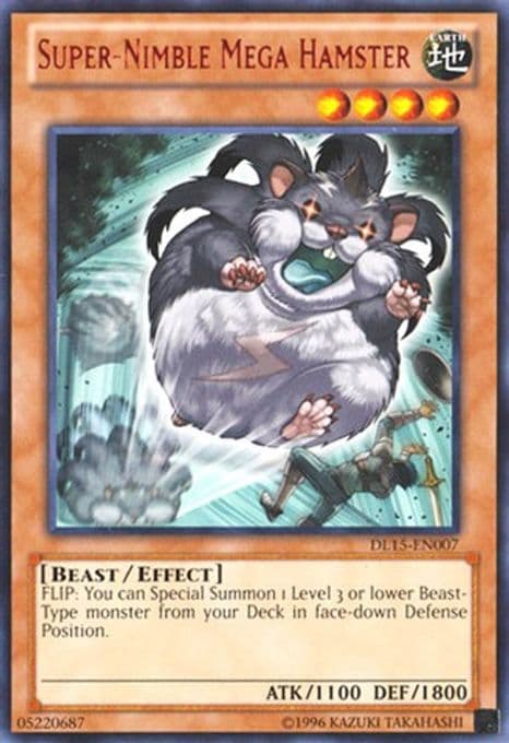 Super-Nimble Mega Hamster (Red)