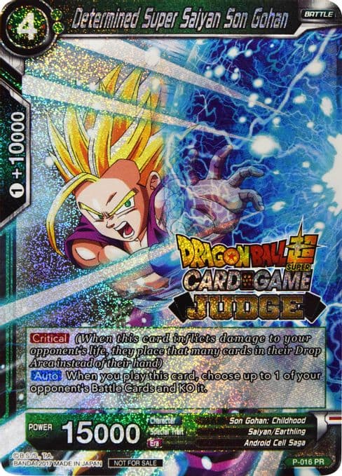 Determined Super Saiyan Son Gohan
