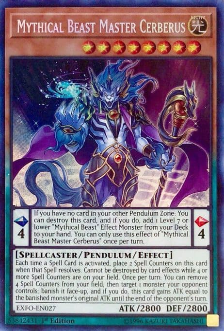 Mythical Beast Master Cerberus
