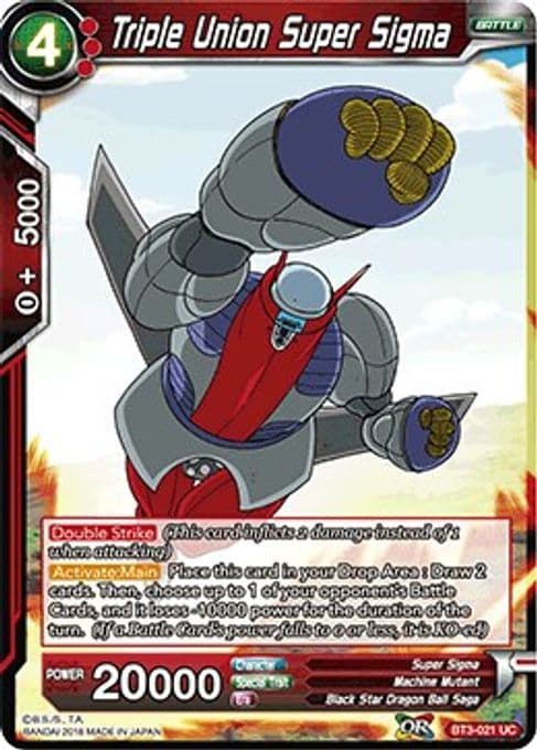 Triple Union Super Sigma