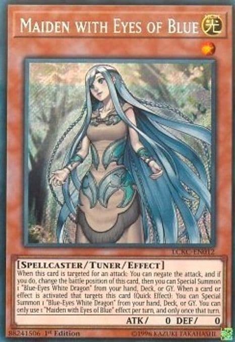Maiden with Eyes of Blue