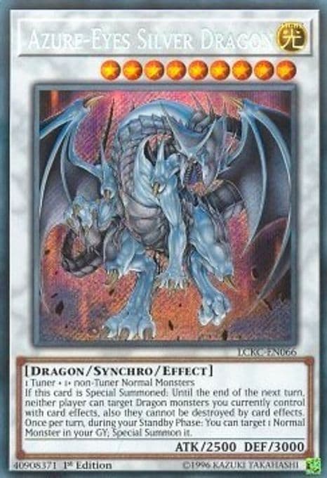 Azure-Eyes Silver Dragon