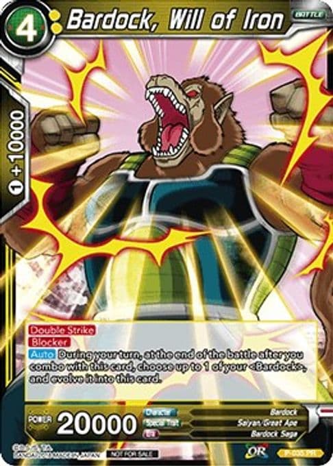 Bardock, Will of Iron