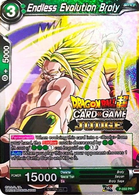 Endless Evolution Broly