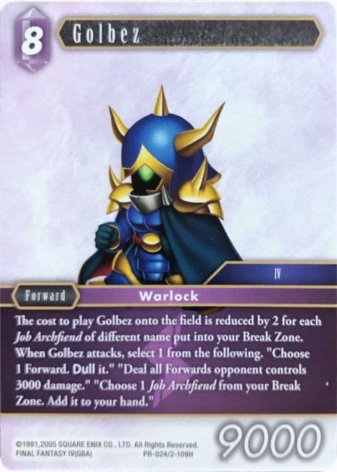 Golbez (Alternate Art Promo)