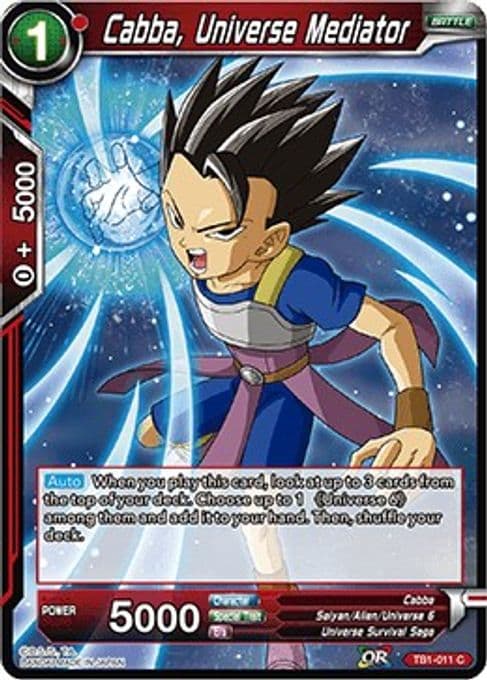 Cabba, Universe Mediator