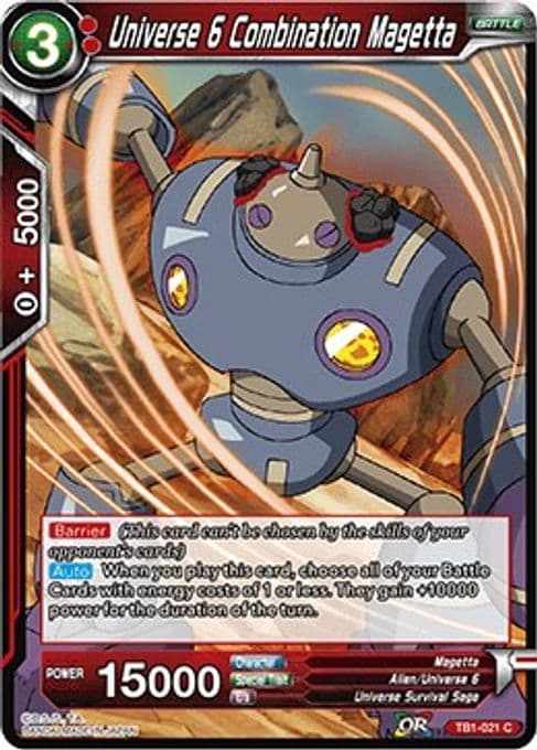 Universe 6 Combination Magetta